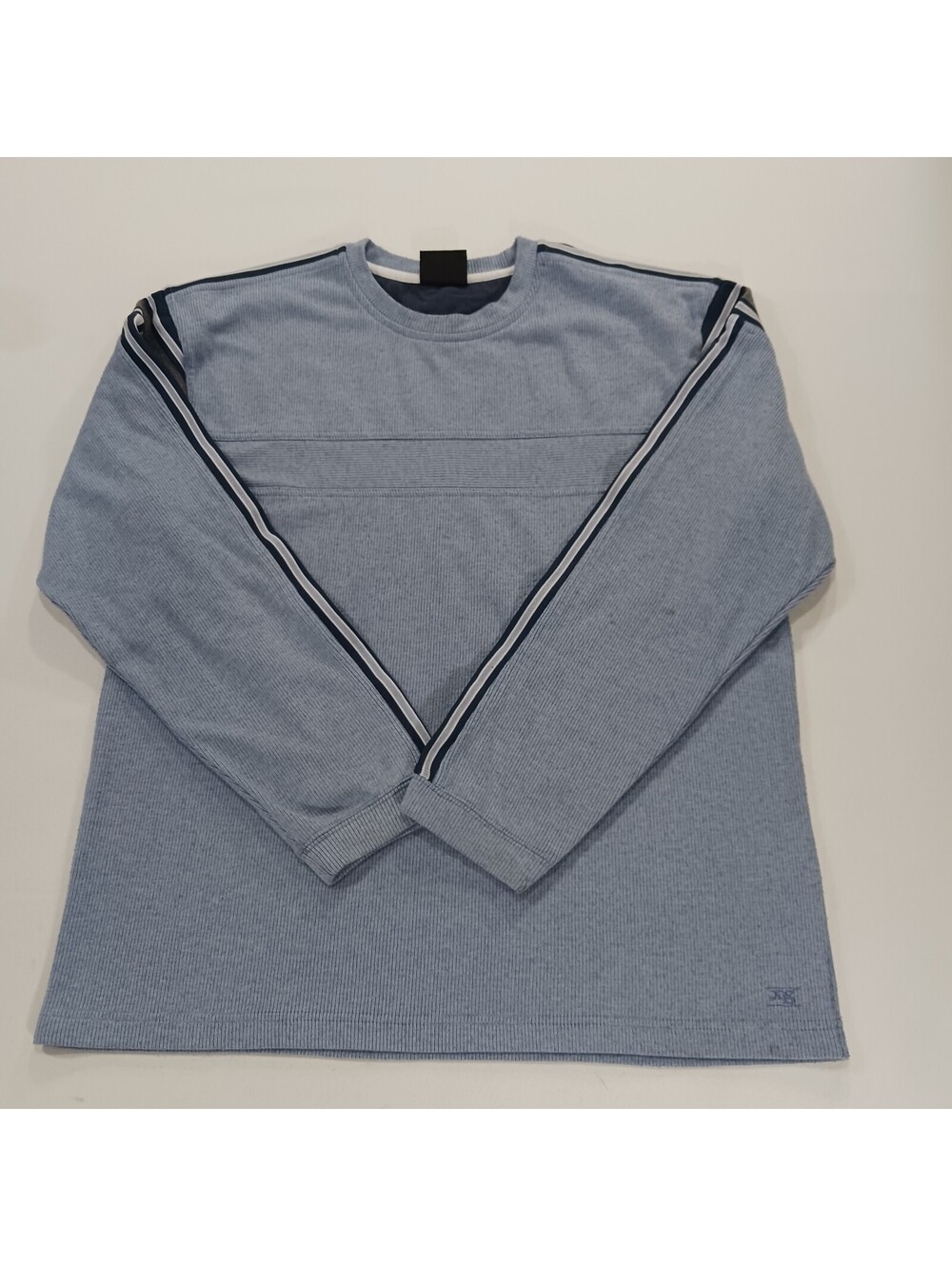 Vtg XG Extreme Quality Men's Sweatshirt Pullover Size Medium Blue Crew Neck Y2K